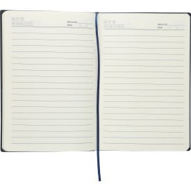 Gerecycled PU-notitieboek (A5) Elian