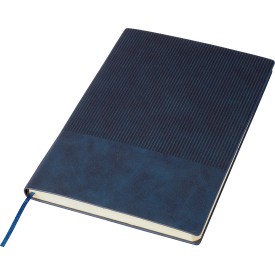Gerecycled PU-notitieboek (A5) Elian