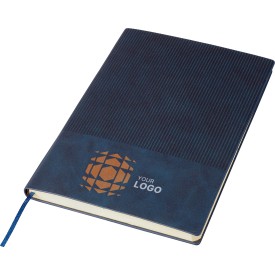 Gerecycled PU-notitieboek (A5) Elian