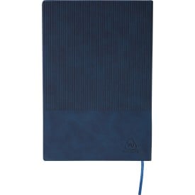 Gerecycled PU-notitieboek (A5) en balpenset Tarek