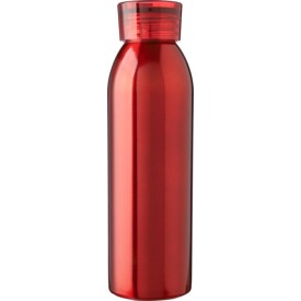 Gerecycled roestvrijstalen drinkfles 650 ml Cindy-Rood