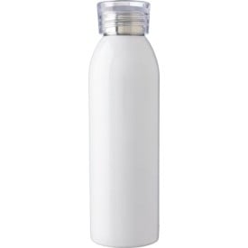 Gerecycled roestvrijstalen drinkfles 650 ml Cindy-Wit