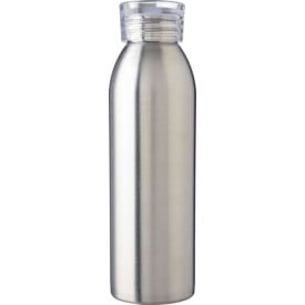 Gerecycled roestvrijstalen drinkfles 650 ml Cindy-Zilver