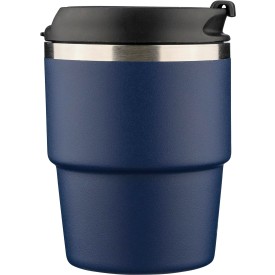 Gerecycled roestvrijstalen dubbelwandige drinkbeker (175 ml) Oli