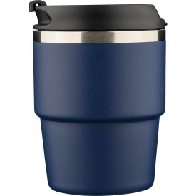 Gerecycled roestvrijstalen dubbelwandige drinkbeker (175 ml) Oli