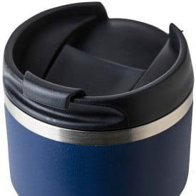 Gerecycled roestvrijstalen dubbelwandige drinkbeker (175 ml) Oli