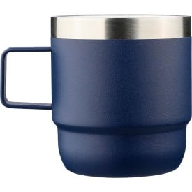 Gerecycled roestvrijstalen dubbelwandige drinkbeker (180 ml) Lilia