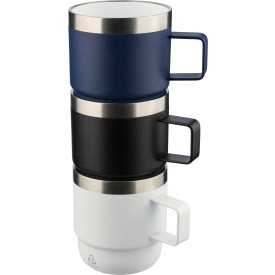 Gerecycled roestvrijstalen dubbelwandige drinkbeker (180 ml) Lilia