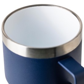 Gerecycled roestvrijstalen dubbelwandige drinkbeker (180 ml) Lilia