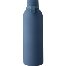 Gerecycled roestvrijstalen dubbelwandige drinkfles (500 ml) Sena