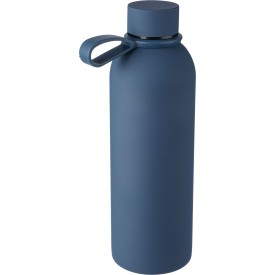 Gerecycled roestvrijstalen dubbelwandige drinkfles (500 ml) Sena
