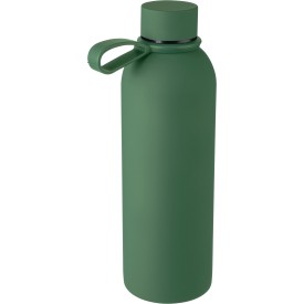 Gerecycled roestvrijstalen dubbelwandige drinkfles (500 ml) Sena
