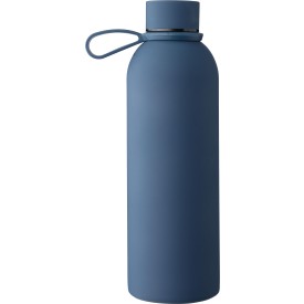 Gerecycled roestvrijstalen dubbelwandige drinkfles (500 ml) Sena