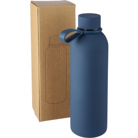 Gerecycled roestvrijstalen dubbelwandige drinkfles (500 ml) Sena
