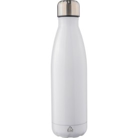 Gerecycled roestvrijstalen dubbelwandige fles 500 ml Clifford