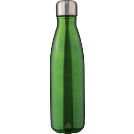 Gerecycled roestvrijstalen dubbelwandige fles 500 ml Clifford