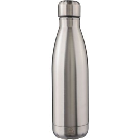 Gerecycled roestvrijstalen dubbelwandige fles 500 ml Clifford