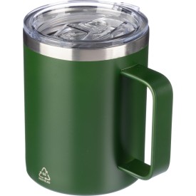 Gerecycled roestvrijstalen dubbelwandige to go mok (300 ml) Renate