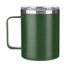 Gerecycled roestvrijstalen dubbelwandige to go mok (300 ml) Renate
