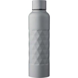Gerecycled roestvrijstalen enkelwandige drinkfles (800 ml) Talin-Grijs
