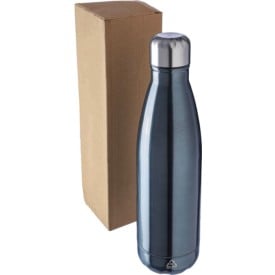 Gerecycled roestvrijstalen enkelwandige fles 650 ml Cliff