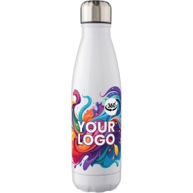Gerecycled roestvrijstalen enkelwandige fles 650 ml Cliff