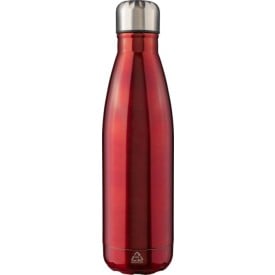 Gerecycled roestvrijstalen enkelwandige fles 650 ml Cliff