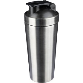 Gerecycled roestvrijstalen enkelwandige sportdrinkfles (750 ml) Orla-Zilver