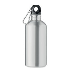 Gerecycled RVS 500ml-Mat zilver