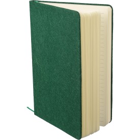 Gerecycled vilt notitieboek (A5) Dario