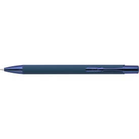 Gerecyclede aluminium balpen Anisa-Blauw
