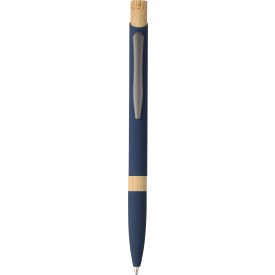 Gerecyclede aluminium balpen Calandra-Blauw