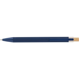 Gerecyclede aluminium balpen Kira-Blauw