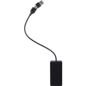 Layton USB hub - gerecycled aluminium - USB-C en A