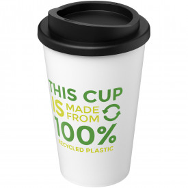 Americano® beker 350ml - Recycled PP - dubbelwandig - met draaideksel