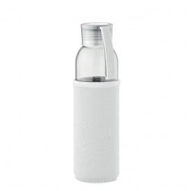 Ebor drinkfles 500 ml - gerecycled glas - lekvrij - siliconen hanger