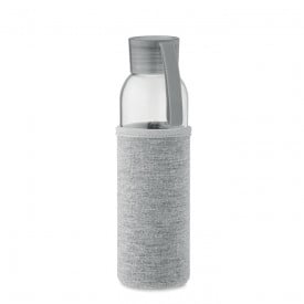 Gerecyclede glazen fles 500 ml-Grijs