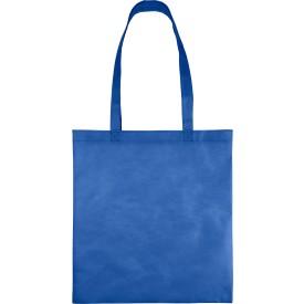 Gerecyclede non-woven (80 gsm) draagtas Vian-Kobaltblauw