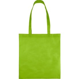 Gerecyclede non-woven (80 gsm) draagtas Vian-Lime