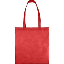 Gerecyclede non-woven (80 gsm) draagtas Vian-Rood