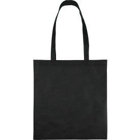Gerecyclede non-woven (80 gsm) draagtas Vian-Zwart