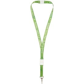 Balta lanyard - rPET polyester - 10 mm - veiligheidssluiting - karabijnhaak