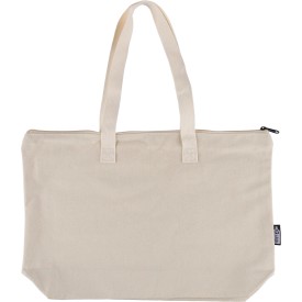 Gerecyclede polycotton (330 gsm) draagtas Malina-Beige