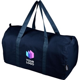 Gerecyclede polycotton (330 gsm) dufflebag Tian