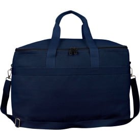 Gerecyclede polycotton (330 gsm) koeltas Luz-Blauw