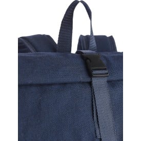 Gerecyclede polycotton (330 gsm) roll-top reistas Thaddeus