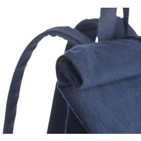 Gerecyclede polycotton (330 gsm) roll-top reistas Thaddeus