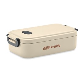 Gerecyclede PP lunchbox 800 ml-Beige