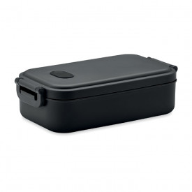 Gerecyclede PP lunchbox 800 ml-Zwart