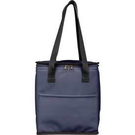 Gerecyclede PU koeltas Adira-Blauw
